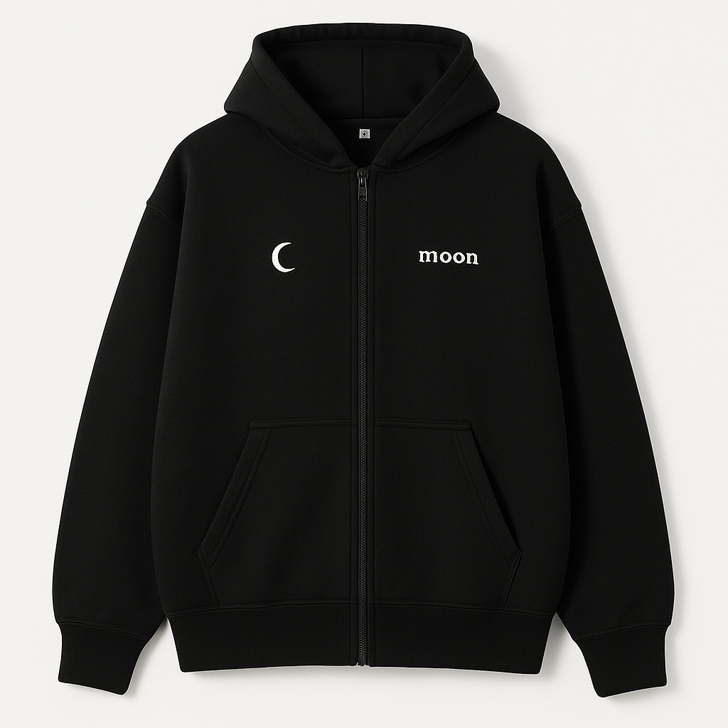 Чёрная зипка moon