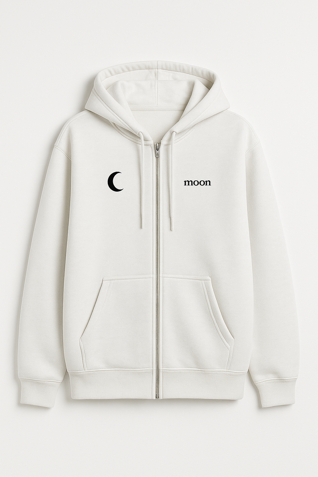 Белая зипка moon